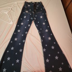 Star bell bottoms!